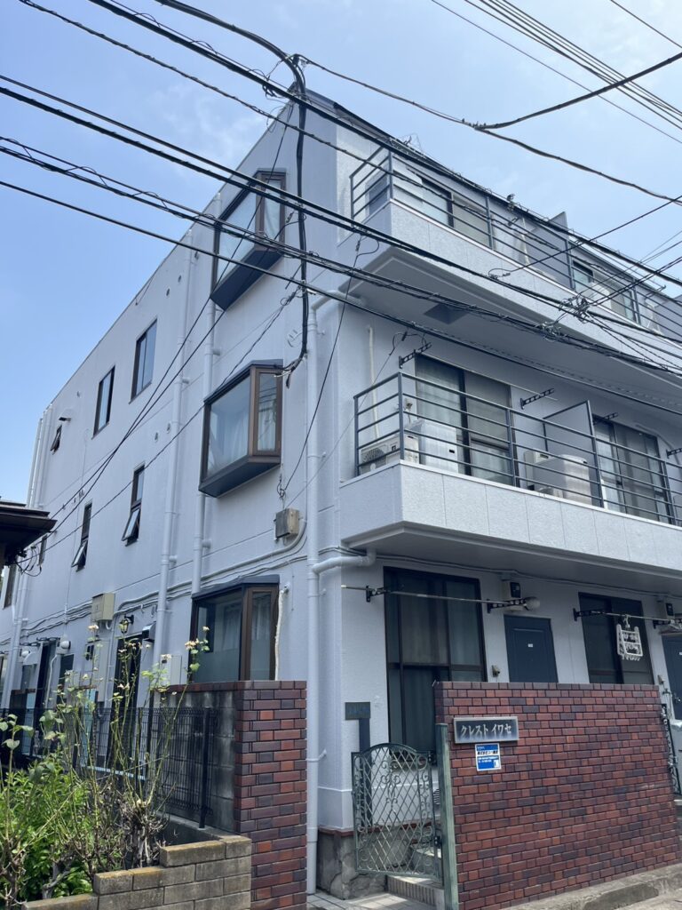 松戸市「クレストイワセ」改修工事｜施工前後の外観を写真で紹介